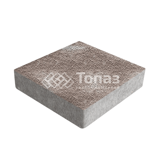 Тротуарная плитка Квадрат 200х200х60, авантюр с гранитной крошкой