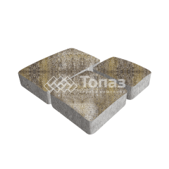 Тротуарная плитка Брук, степь, 4 см