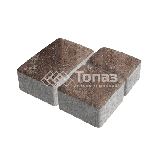 Тротуарная плитка Старый город, яшма, 4 см