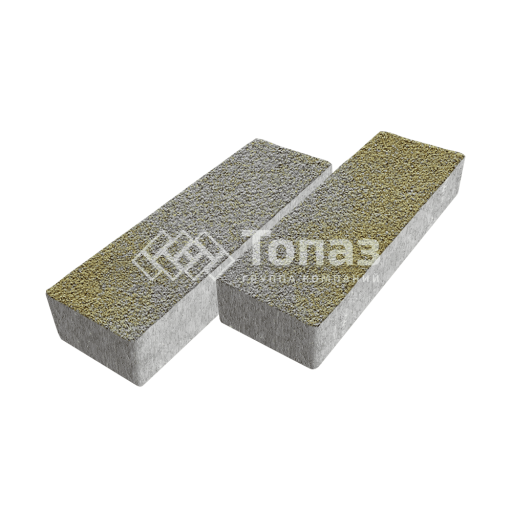 Тротуарная плитка 300х100х60, меланж на камне