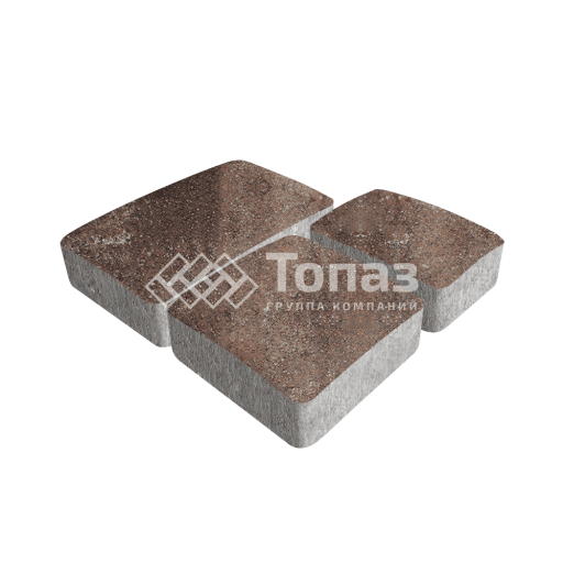 Тротуарная плитка Брук, яшма, 6 см