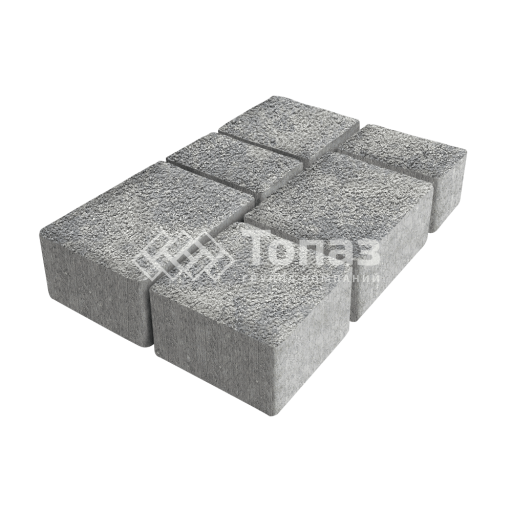 Тротуарная плитка Лэндхаус, аква на камне, 4 см