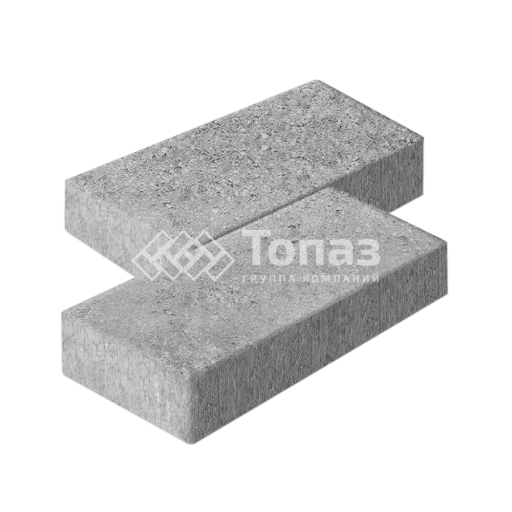 Тротуарная плитка 600х300х60, серо-белая