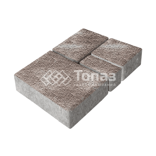 Тротуарная плитка Мюнхен, авантюр с гранитной крошкой, 4 см