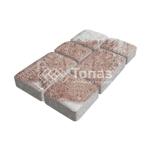 Тротуарная плитка Брук, хаски, 4 см