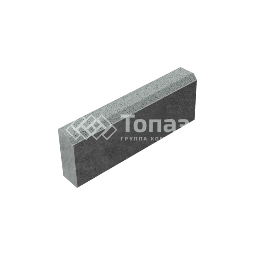 Камень бортовой БР 50.20.8, серый