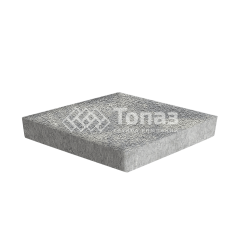 Тротуарная плитка Ромб, аква на камне, 6 см