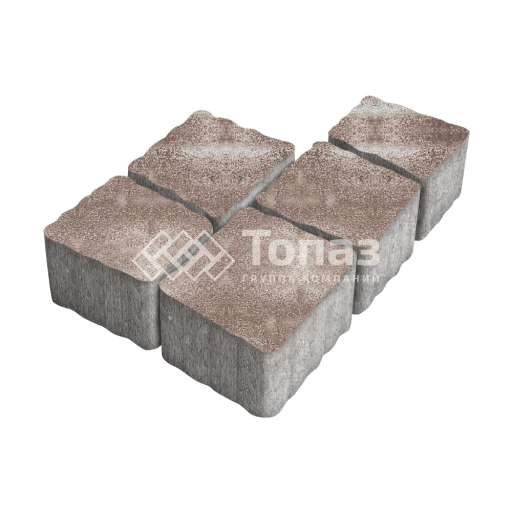 Тротуарная плитка Антик, авантюр, 4 см