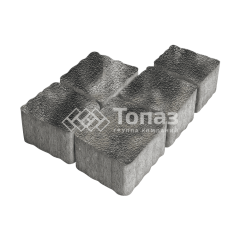 Тротуарная плитка Антик, стоун на камне, 4 см