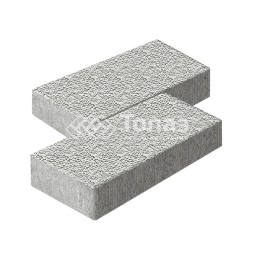 Тротуарная плитка 600х300х60, белая с мраморной крошкой