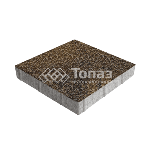 Тротуарная плитка Квадрат 500х500х70, арабская ночь с мраморной крошкой