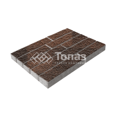 Тротуарная плитка Лукано, сорренто с мраморной крошкой, 6 см