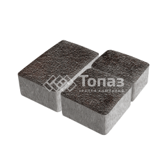 Тротуарная плитка Старый город, мокко с гранитной крошкой, 6 см