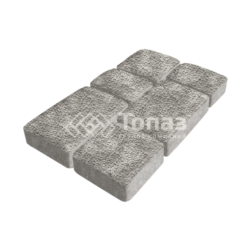 Тротуарная плитка Брук, неаполь с гранитной крошкой, 4 см