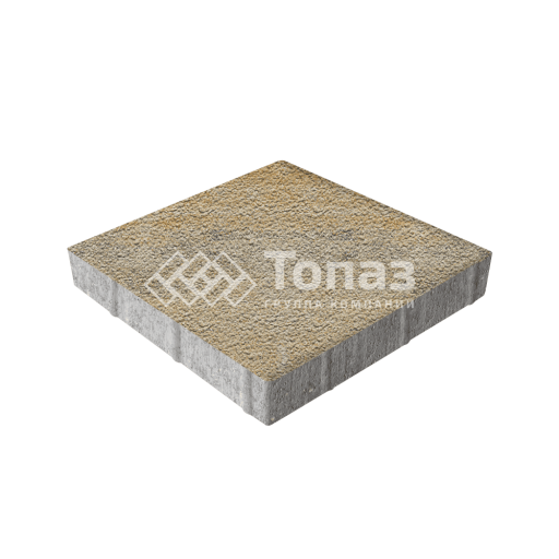 Тротуарная плитка Квадрат 400х400х60, особая серия на камне