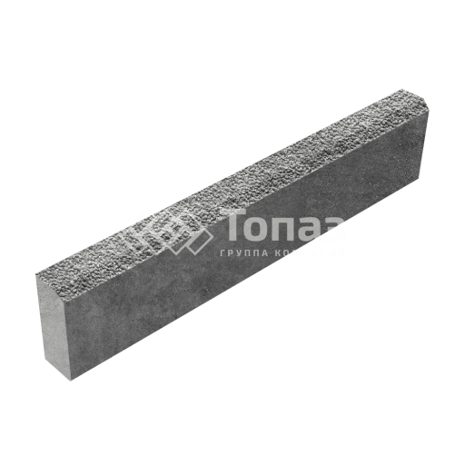 Камень бортовой БР 100.20.8, аква с мраморной крошкой