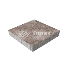 Тротуарная плитка Квадрат 400х400х60, авантюр на камне