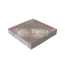Тротуарная плитка Квадрат 400х400х60, авантюр на камне