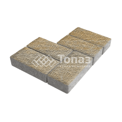 Тротуарная плитка 200х100х60, особая серия с гранитной крошкой