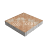 Тротуарная плитка Квадрат 500х500х70, сансет