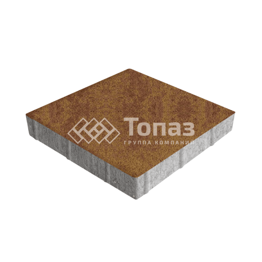 Тротуарная плитка Квадрат 300х300х60, листопад