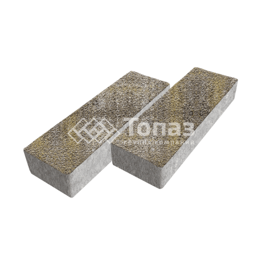 Тротуарная плитка 300х100х60, степь на камне