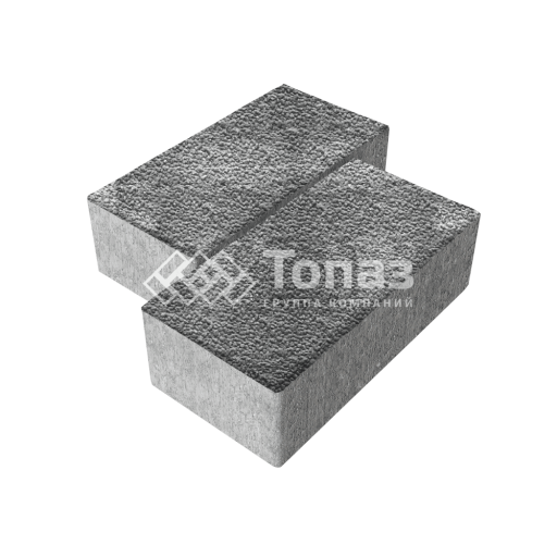 Тротуарная плитка 240х120х70, антрацит с мраморной крошкой