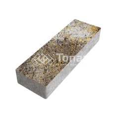 Тротуарная плитка 300х100х60, агат желтый