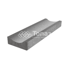 Водоотводный лоток 500х150х50 мм, серый в полном окрасе