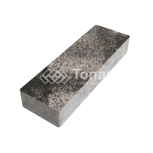 Тротуарная плитка 300х100х60, агат коричневый