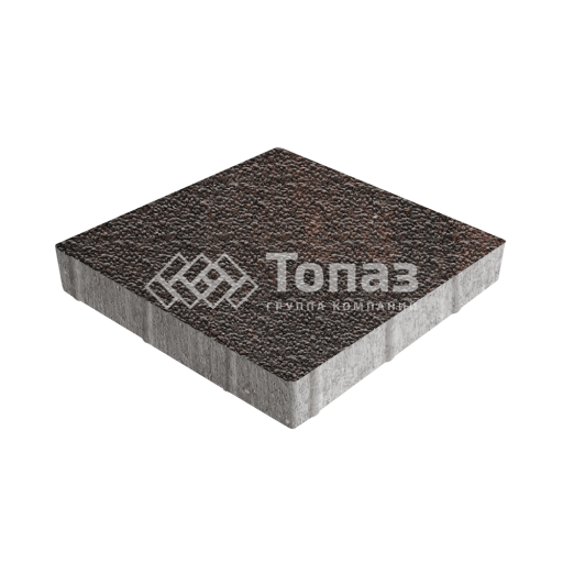 Тротуарная плитка Квадрат 500х500х70, кармен с мраморной крошкой