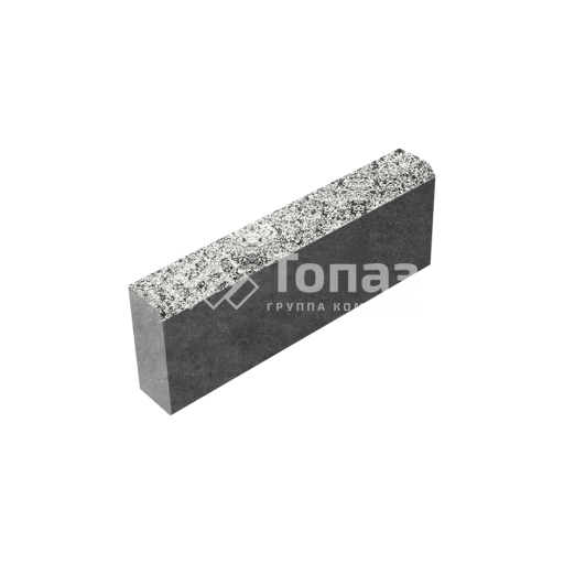 Камень бортовой БР 50.20.8, аляска белая