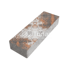 Тротуарная плитка 300х100х60, агат оранжевый