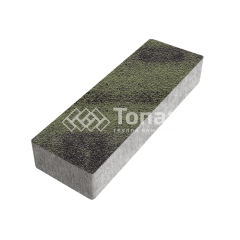 Тротуарная плитка 300х100х60, янтарь на камне