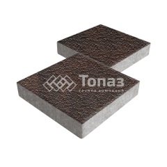 Тротуарная плитка Квадрат 500х500х70, клинкер с мраморной крошкой