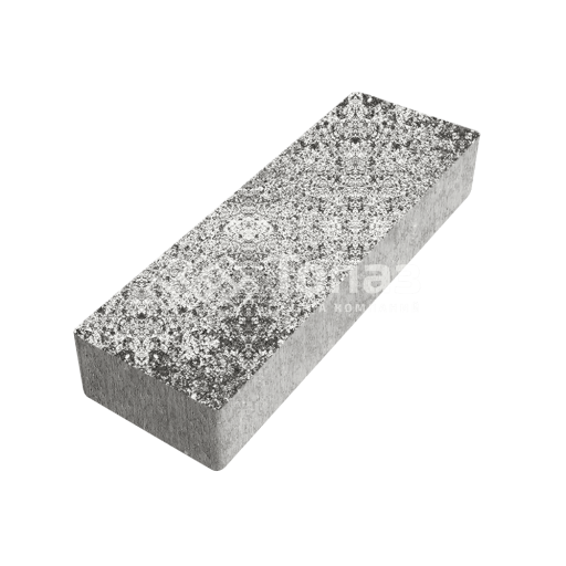 Тротуарная плитка 300х100х60, аляска белая