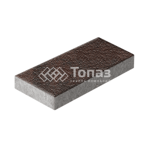 Тротуарная плитка 500х250х60, клинкер с гранитной крошкой