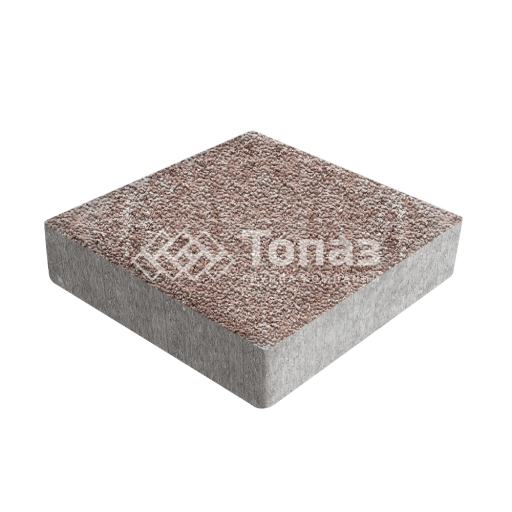 Тротуарная плитка Квадрат 200х200х40, хаски с мраморной крошкой