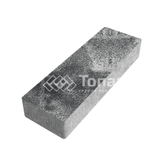 Тротуарная плитка 300х100х60, черно-белая на камне