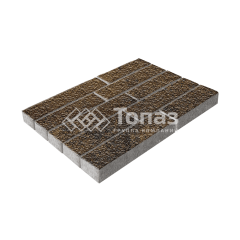 Тротуарная плитка Лукано, арабская ночь с гранитной крошкой, 6 см