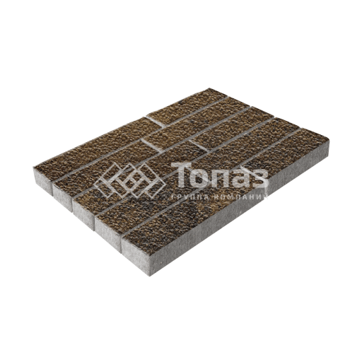 Тротуарная плитка Лукано, арабская ночь с гранитной крошкой, 6 см