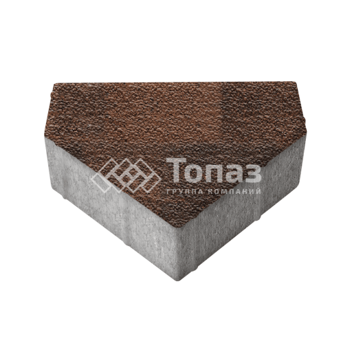 Тротуарная плитка Тиара, сорренто с гранитной крошкой, 6 см