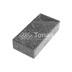 Тротуарная плитка 200х100х60, аляска черная с гранитной крошкой