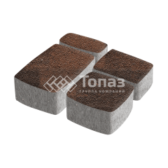 Тротуарная плитка Классико, сорренто на камне, 4 см