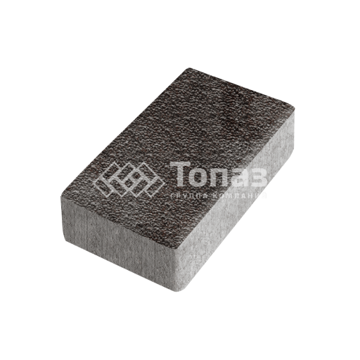 Тротуарная плитка Брусчатка, мокко с мраморной крошкой, 10 см