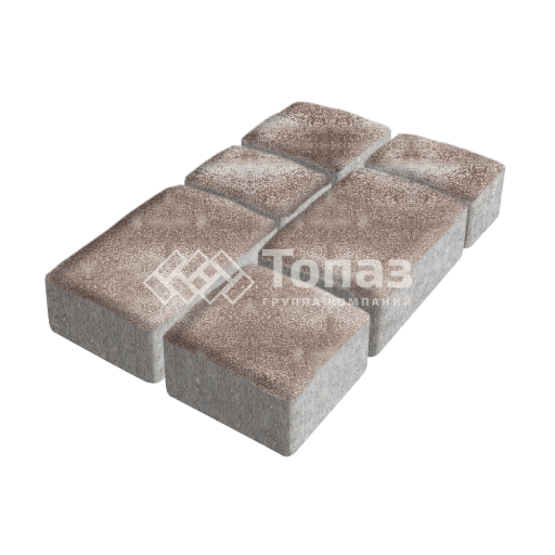 Тротуарная плитка Старый город, авантюр, 6 см