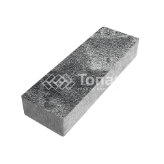 Тротуарная плитка 300х100х60, черно-белая с мраморной крошкой