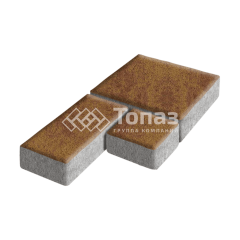 Тротуарная плитка Рубико, листопад, 4 см