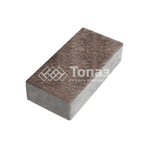 Тротуарная плитка 200х100х40, яшма с гранитной крошкой