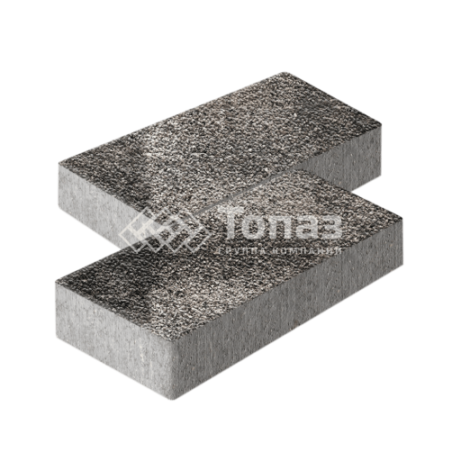 Тротуарная плитка 600х300х60, агат коричневый с мраморной крошкой